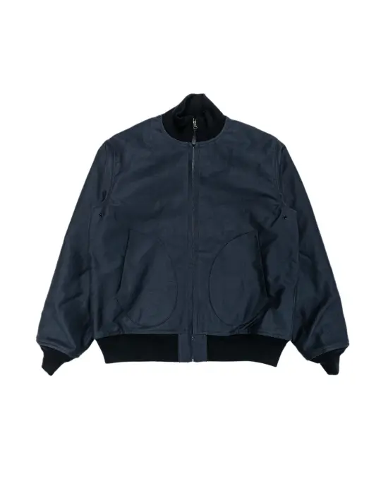 The Real McCoy's MJ25108 U.S.N. Blue Deck Jacket Navy