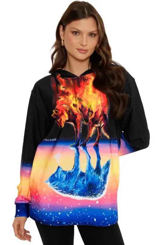 Burning On The Inside Hoodie Sweater