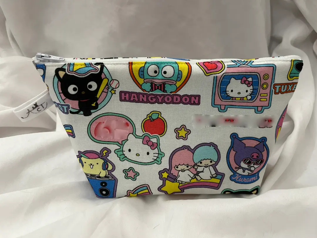 Anime Mascot Zipper Pouch