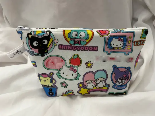 Anime Mascot Zipper Pouch