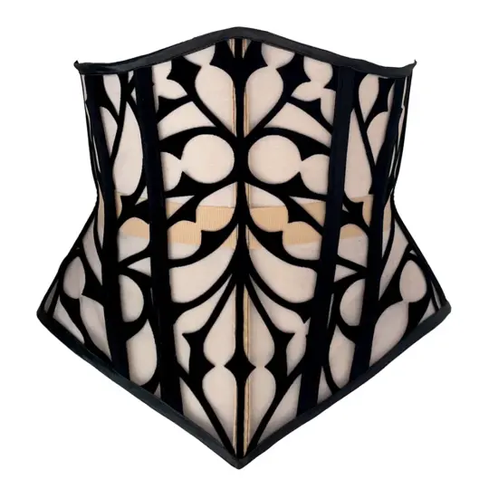 DOGMA DECORATIVE UNDERBUST - NUDE MESH