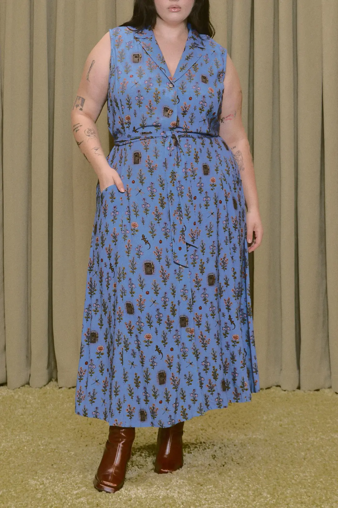 Ms. Honey Soft Linen Maxi Dress Ms. Honey's Trauma