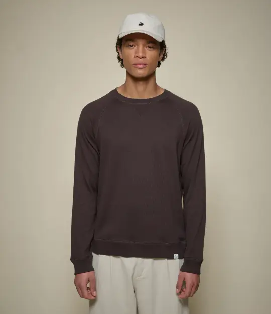 Relaxed Lightweight Raglan Sweatshirt