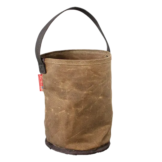 Waxed Canvas Bucket