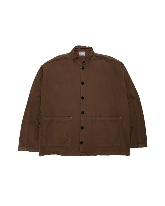 Tender Type 485 Isosceles Shirt Cotton Sheeting Brown Hat