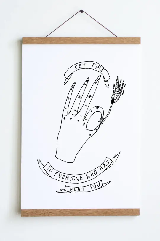 Set Fire Print