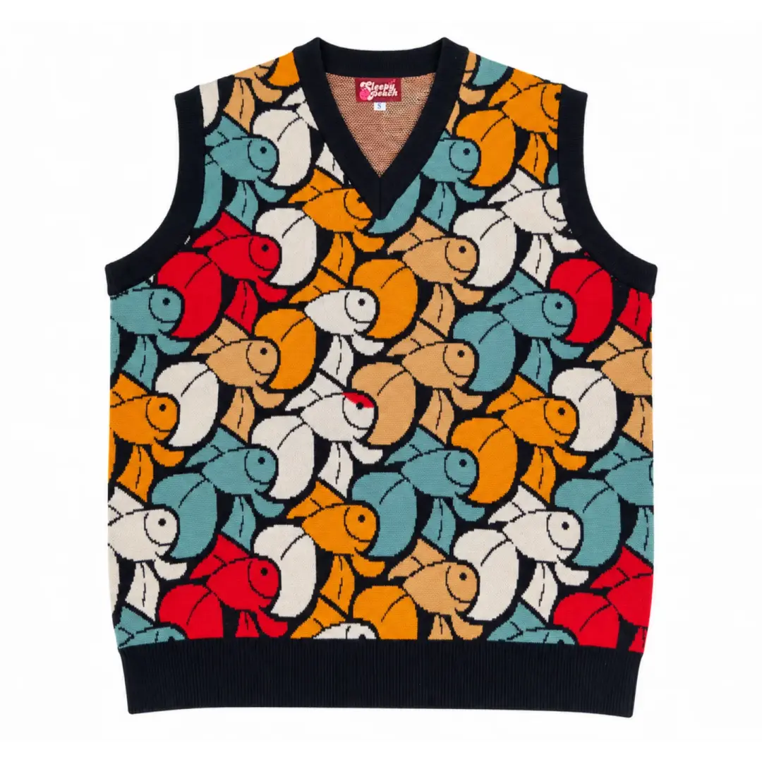Muted Goldfish Vest (NOVEMBER PREORDER)