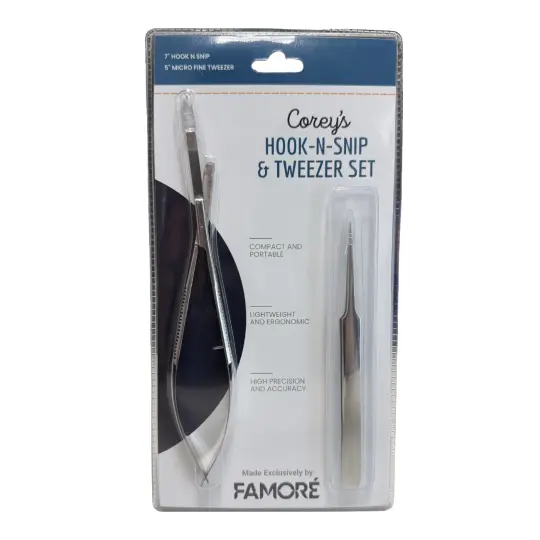 Corey's Hook-N-Snip & Tweezer Set