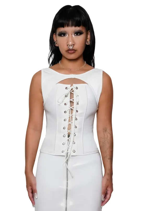 Porcelain Enigma PVC Top