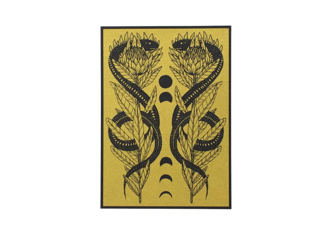 Snakes Tiny Shrine Print