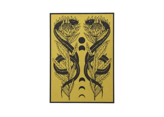 Snakes Tiny Shrine Print