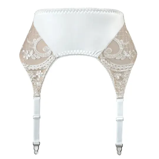 OHMYGOTH GARTER BELT - IVORY