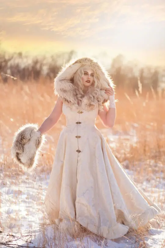 Viking Queen Sleevless Coat Dress