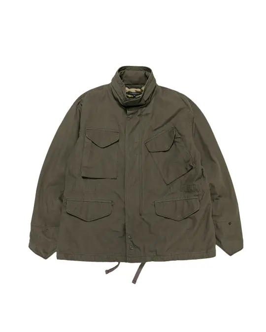 Engineered Garments M65 Field Jacket Olive Heavyweight Cotton Ripstop