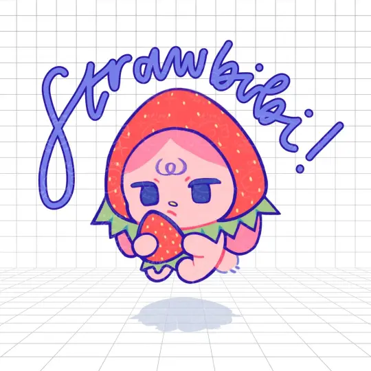 strawbibi sticker
