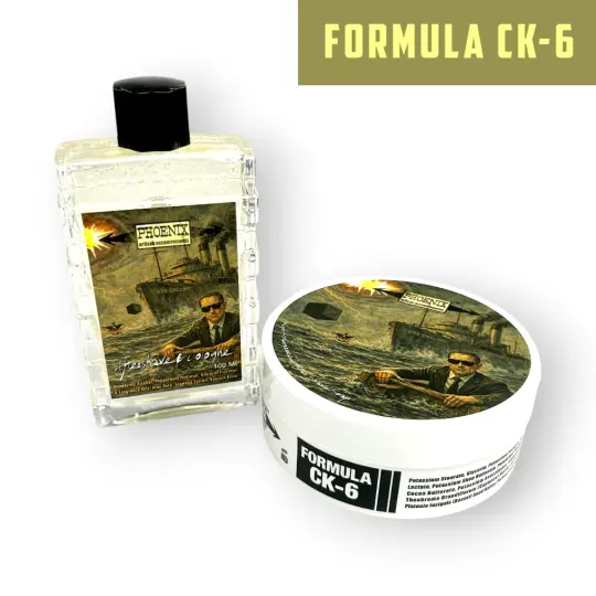 USS Cyclops Artisan Shave Soap & Aftershave Bundle | Ultra Premium CK-6 Formula | A High Strangeness Mystery & Phoenix Shaving Original!