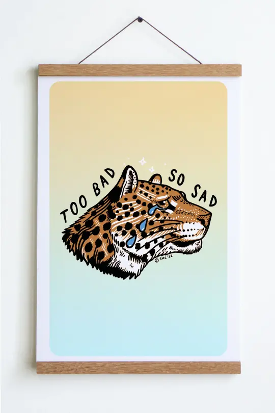 Too Bad (Leopard) Print
