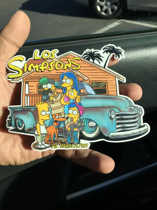Los Simpsons w/ truck
