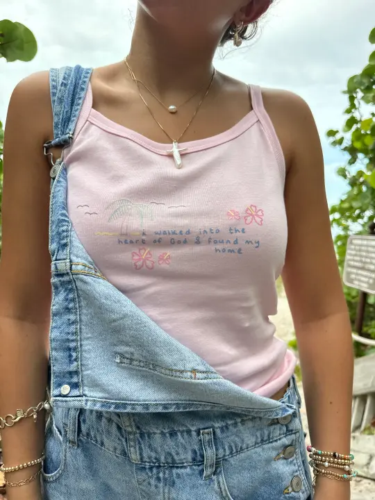"found my home" tank top