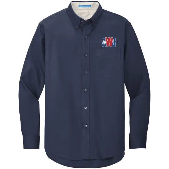 AWG S608 Port Authority long sleeve easy care shirt