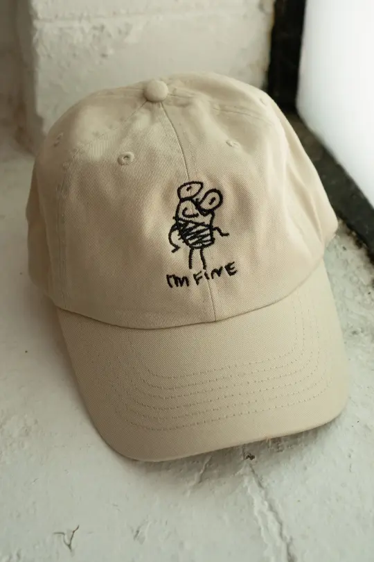 I'm Fine Dad Hat | Oatmeal
