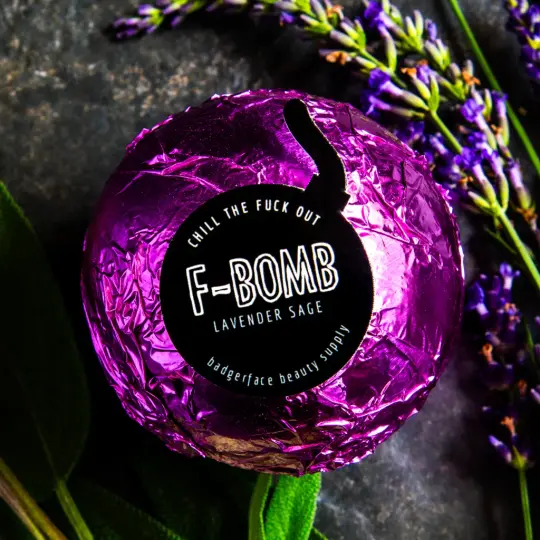 Chill the Fuck Out Bath Bomb.