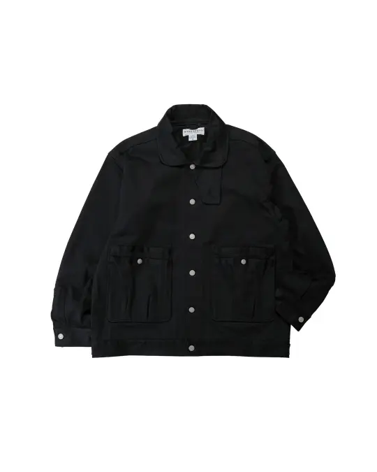 Sassafras Overgrown Trug Jacket Pique Black