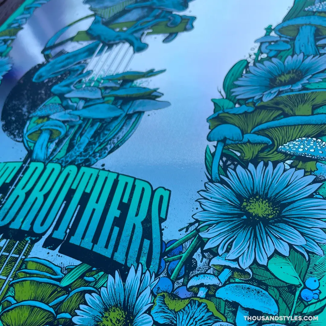 The Avett Bros. Official Gig Poster 6.18.23 Oklahoma City OK - Variant 2