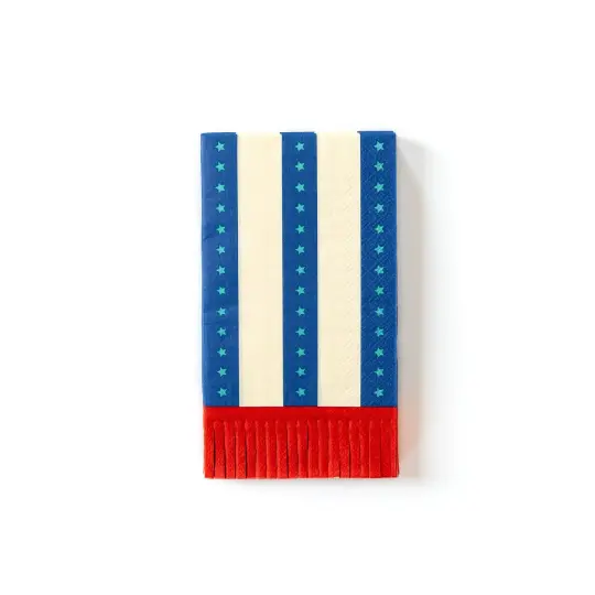 My Mind’s Eye Stripes with Fringe Guest Towel Napkin