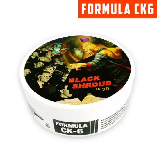 Black Shroud Artisan Shaving Soap | Ultra Premium CK-6 Formula | Homage To A Classic!
