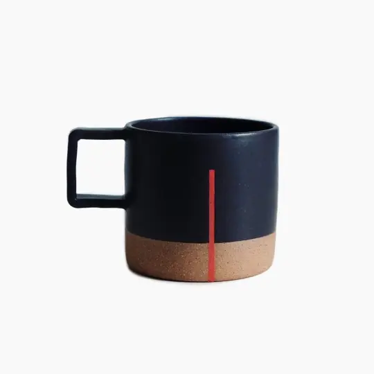 Black Madrona Wolf Mug