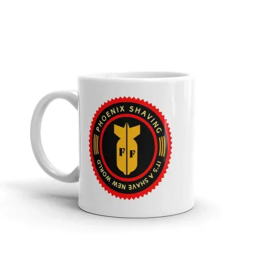 Phoenix Shaving Coffee Mug | Homage to Buckaroo Banzai | Available in 2 Sizes!