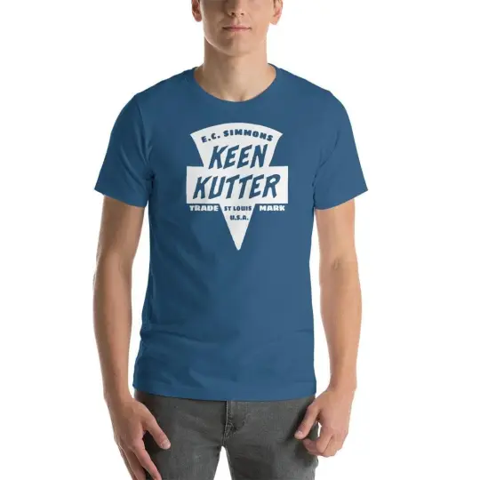 Keen Kutter Safety Razor Short-Sleeve Unisex Wet Shaving T-Shirt - Vintage Design