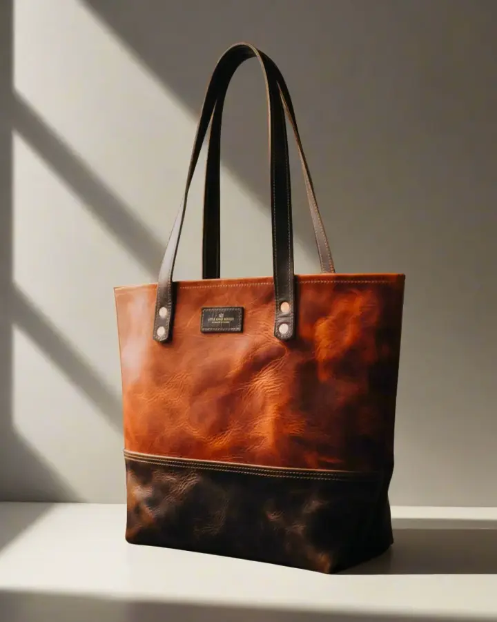 The Market Tote - Two Tone