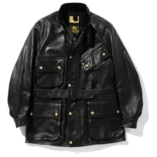 LEATHER ENDURO TRIAL JACKET