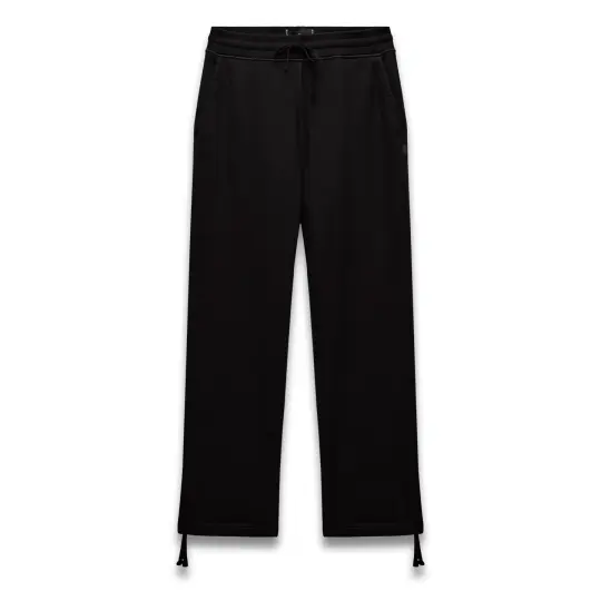 Kyoto Black Midweight Terry Relaxed Sweatpant