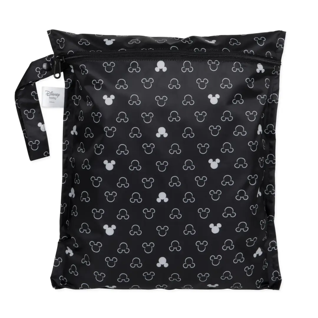 Wet Bag: Mickey Mouse Icon Black + White