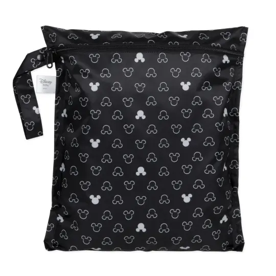 Wet Bag: Mickey Mouse Icon Black + White