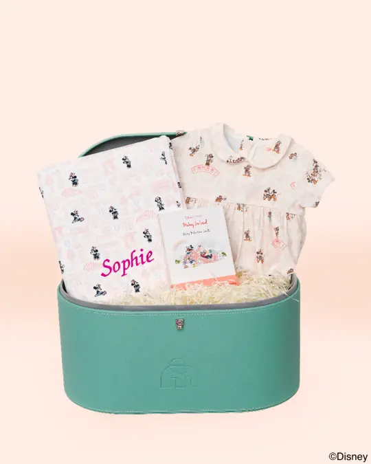 Deluxe Minnie Baby Girl Keepsake Gift Set