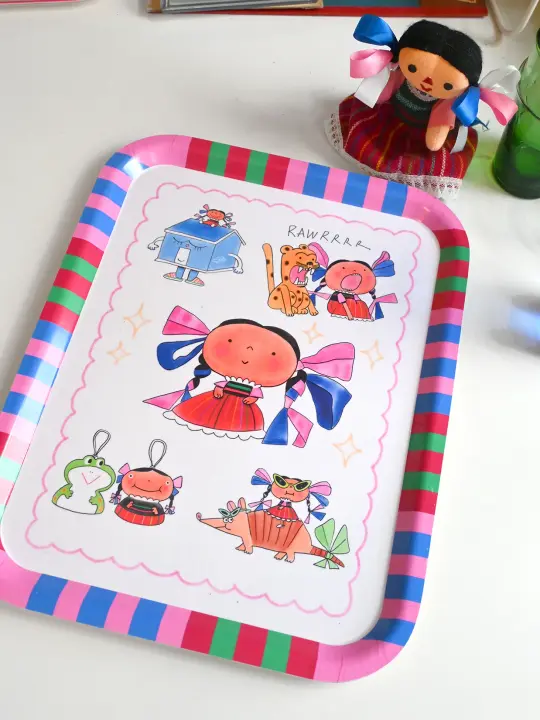 "Maria/ Lele Doll" Jumbo Catch-all tray