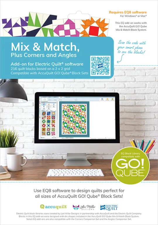 AccuQuilt Mix & Match, Plus Corners and Angles