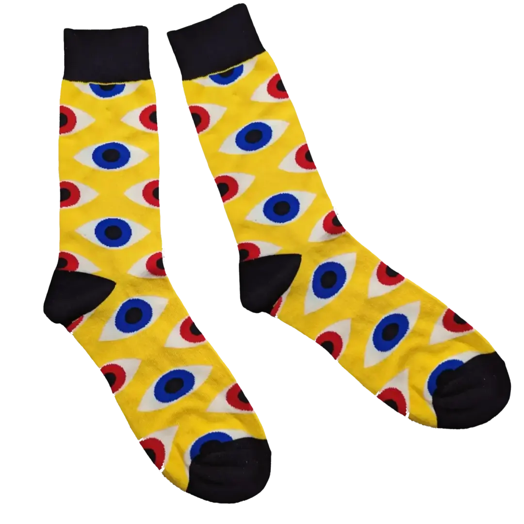 Bauhaus Eyeball Socks
