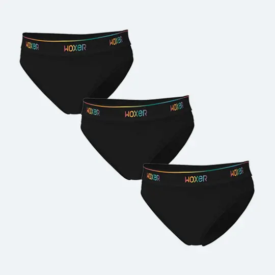 Bikini Pride Black 3-Pack