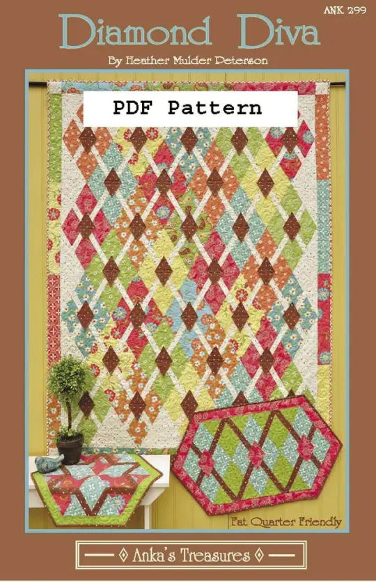 PDF Diamond Diva Pattern