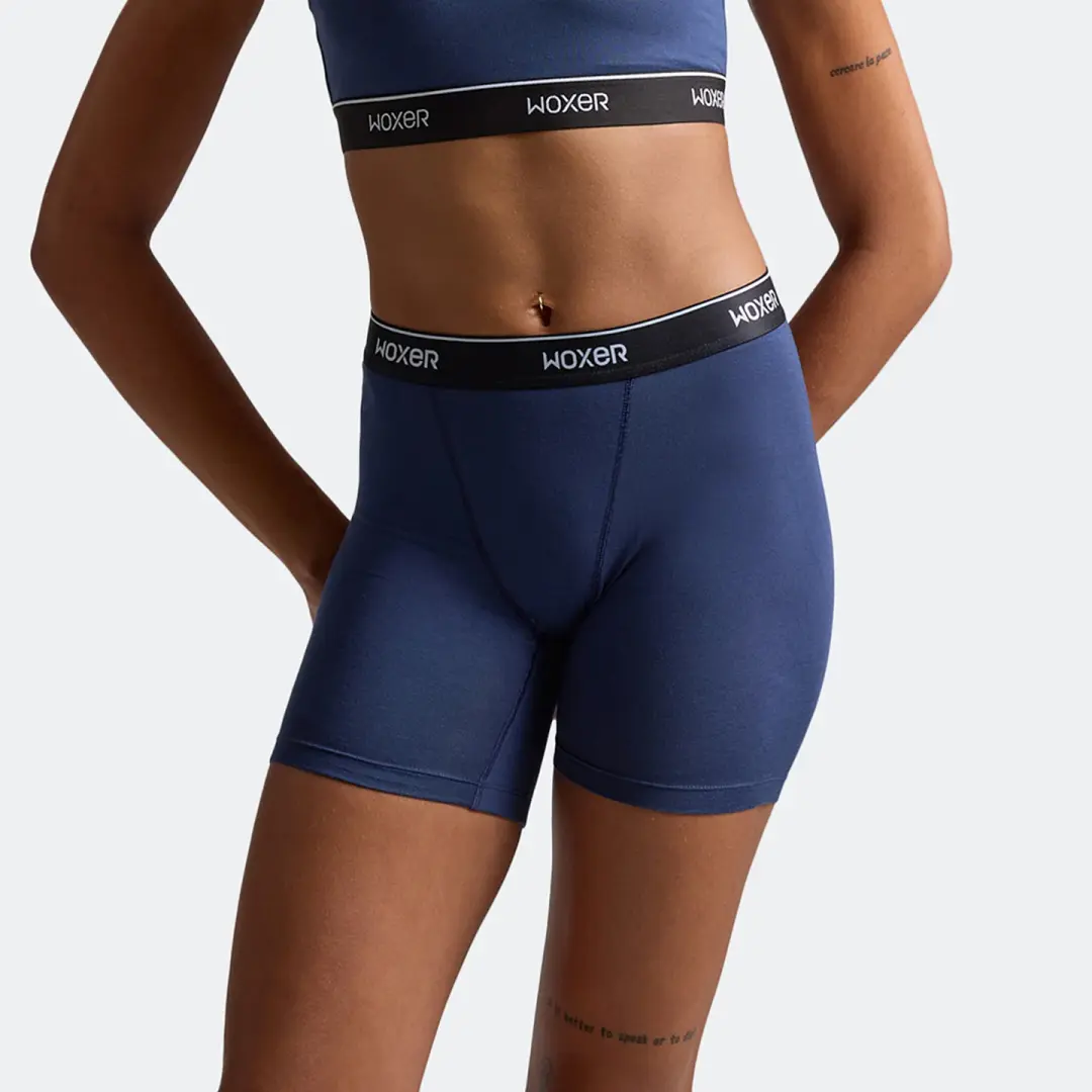 Baller High Waisted Navy 2.0