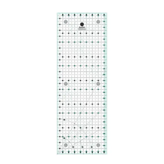 Sew Magnetic 8-1/2in x 24in Ruler Left Handed