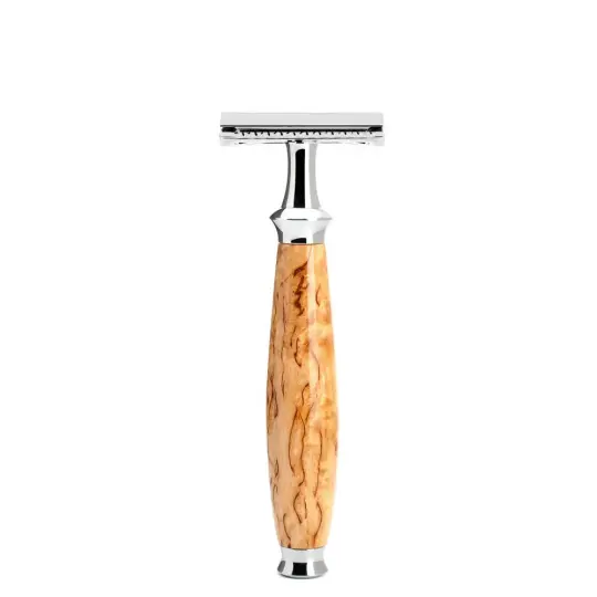 MÜHLE PURIST Safety Razor, Karelian Masur Birch