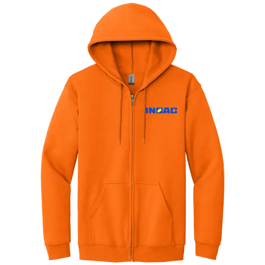 Inoac 18600 Gildan Full zip hooded sweatshirt