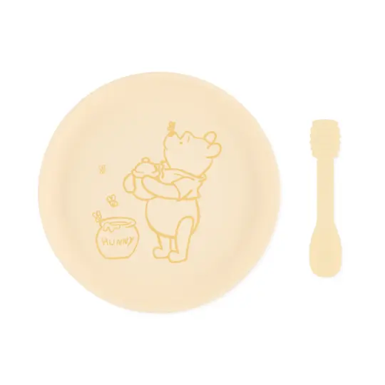 Silicone Plate + Spoon Set: Disney Winnie the Pooh