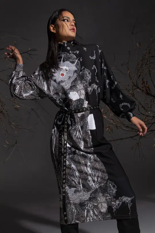 Vampire Spellbound Batwing Dress